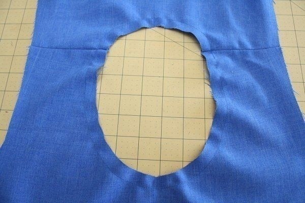 Техники шитья: круглый воротник с застежкой на пуговицы Техники шитья: круглый воротник с застежкой на пуговицы