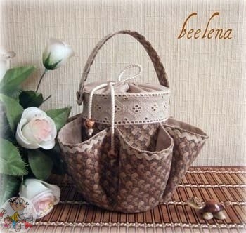 ​Шьём корзинку-шкатулку