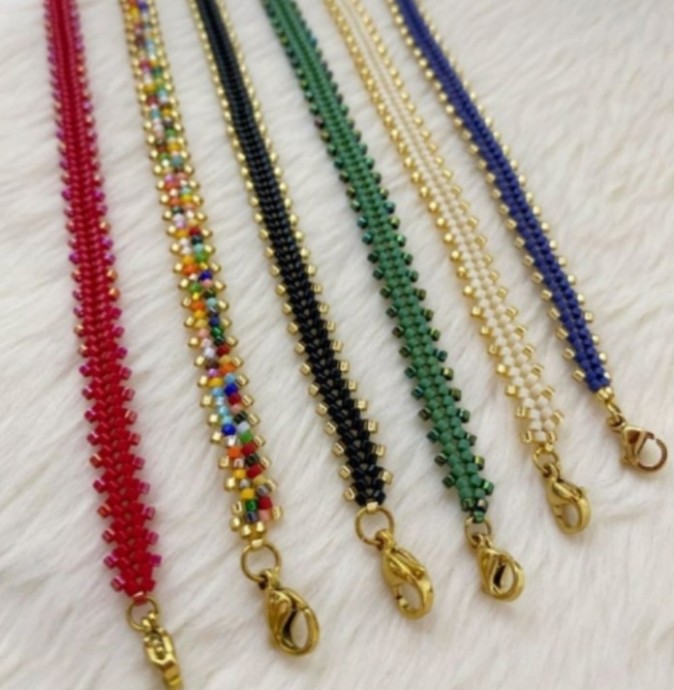 Украшения из бисера: техника ндебеле, мастер-класс