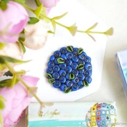 Магнит с черникой