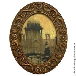 Имитация патины старой бронзы