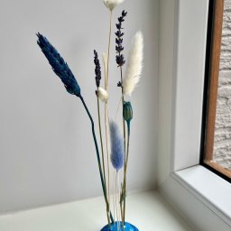 Создаём простые мини-композиции из сухоцветов