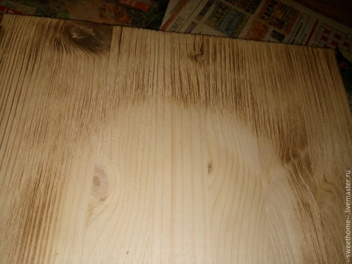 Мастер-класс о том, как вживить лазерную распечатку на брашированную поверхность: часть 1