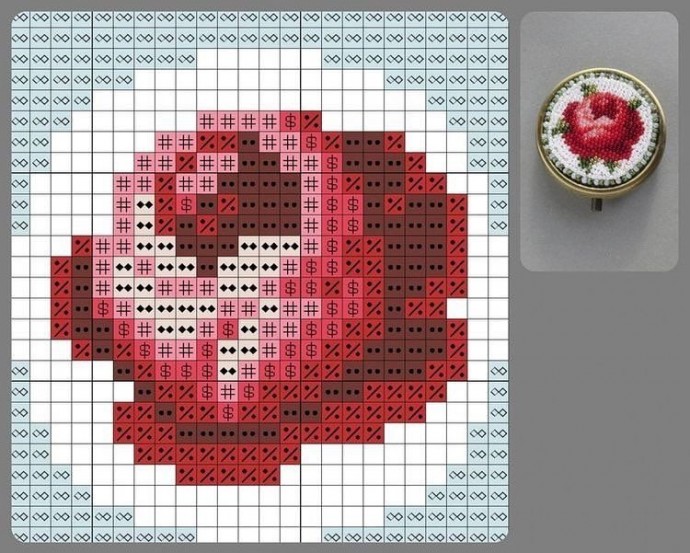 Микро вышивка