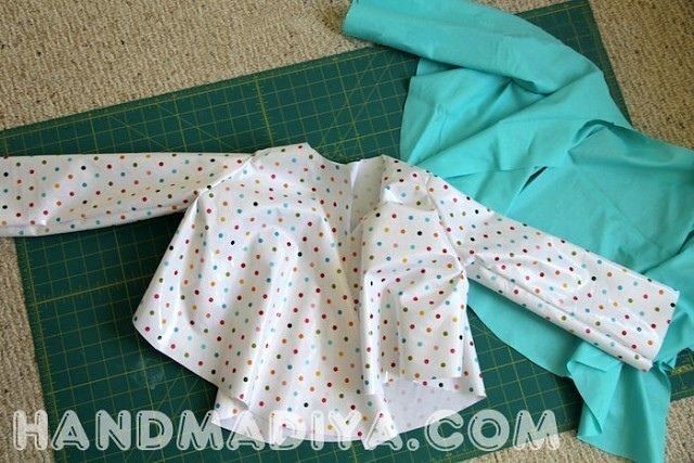 ​Шьем красивый дождевик быстро и просто