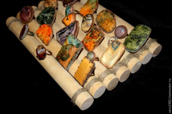 Делаем подставку для колец: часть 2