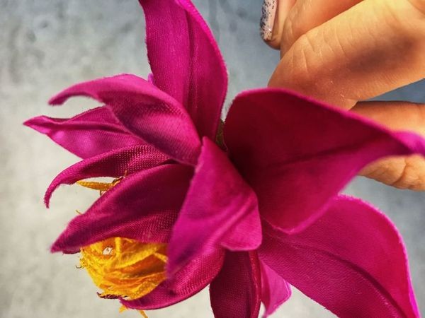 ​Как сделать брошку-пин "Лотос": часть 2