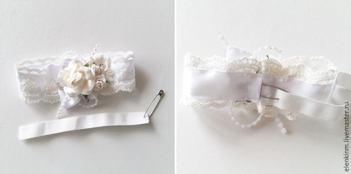 Кружевной браслет для подружки невесты: часть 2