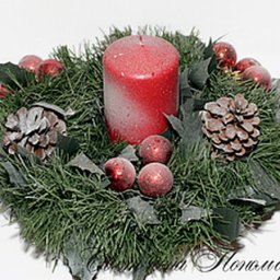Новогодний декор свечи: просто и быстро