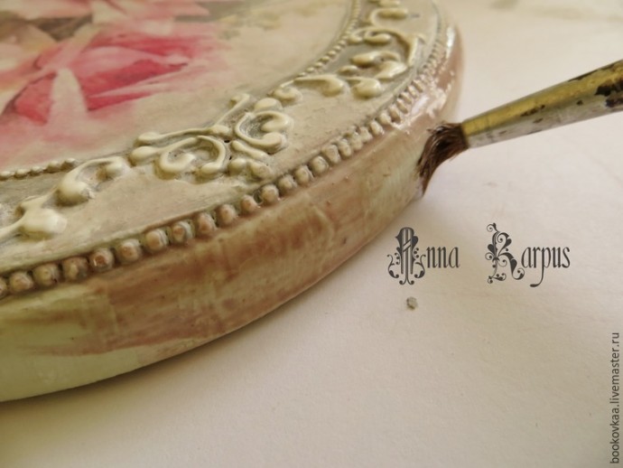 ​Мастер-класс по декору кухонной доски "English breakfast": часть 3