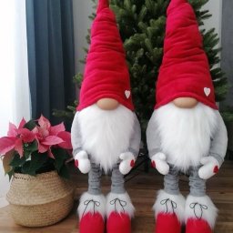 Милые гномы под ёлку своими руками