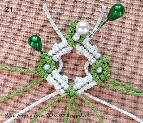 Серёжки за 96 узлов