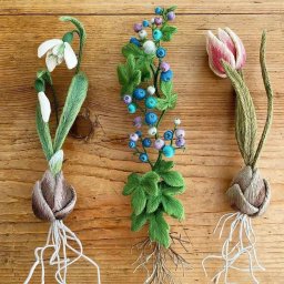 ​Шедевры объемной вышивки