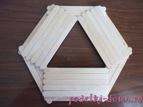 Шкатулка из палочек от мороженного Шкатулка из палочек от мороженного