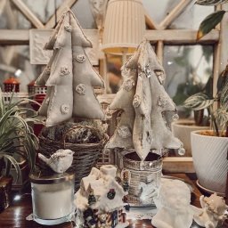 Текстильные ёлочки