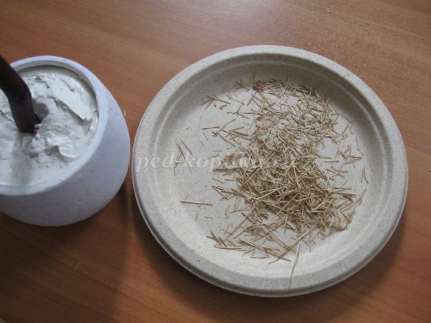 Топиарий из гофрированной бумаги: часть 1