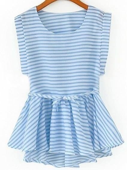 Топы с баской