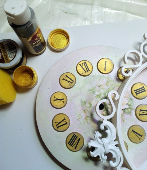 ​Декор винтажных часов: часть 2