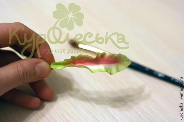 Глориоза: мастер-класс по лепке цветка в технике керамической флористики, часть 3