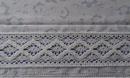 Как вшить кружево