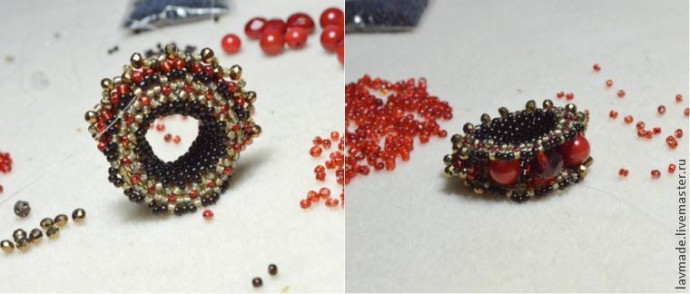 Создаем ажурное кольцо для шарфа Создаем ажурное кольцо для шарфа