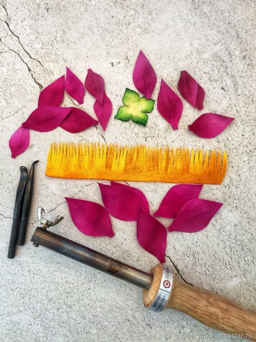 ​Как сделать брошку-пин "Лотос": часть 2