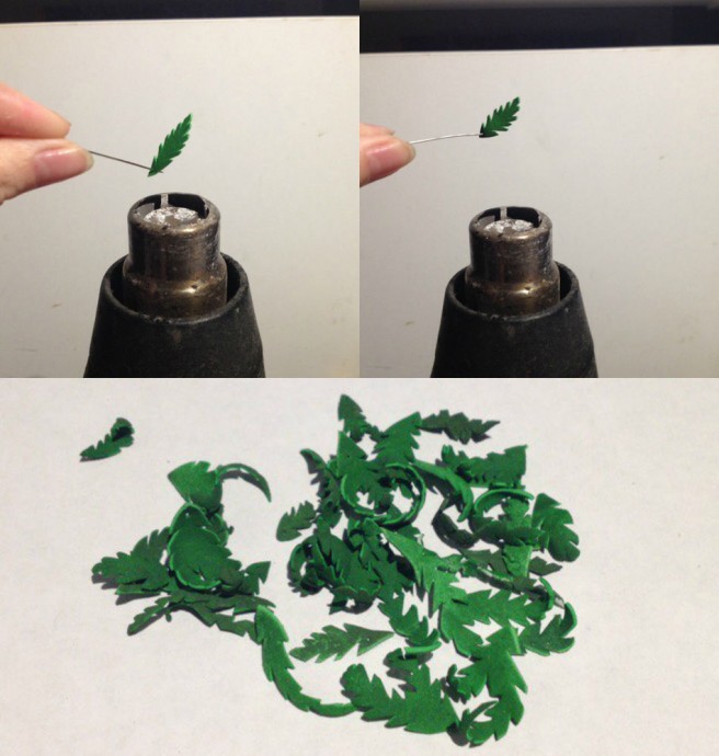 ​Создаем цветы из фоамирана для образа на фотосессию: часть 2