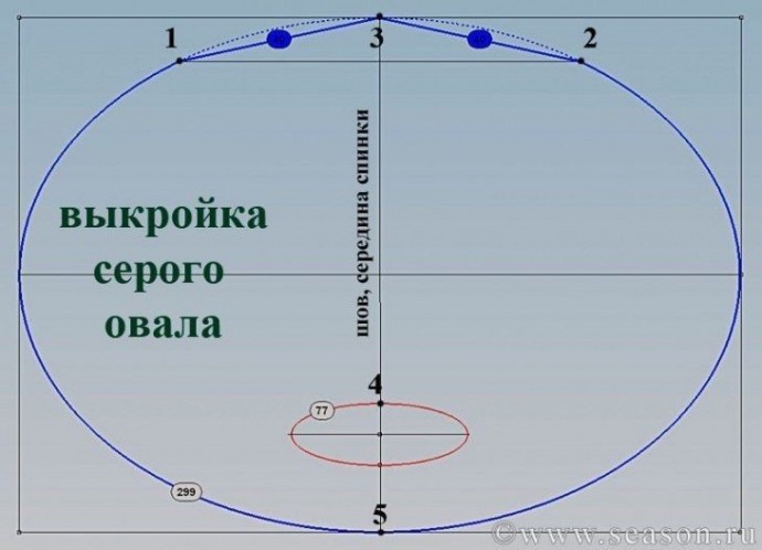 ​Юбка-кокон