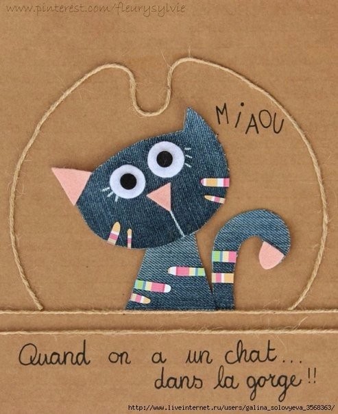 Аппликации из джинсовой ткани: идеи для вдохновенного творчества