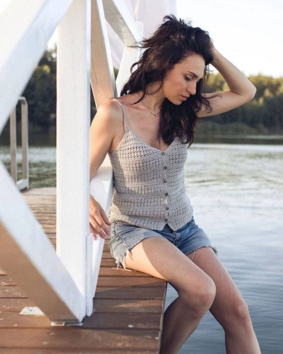 ​Топ "Прованс" крючком