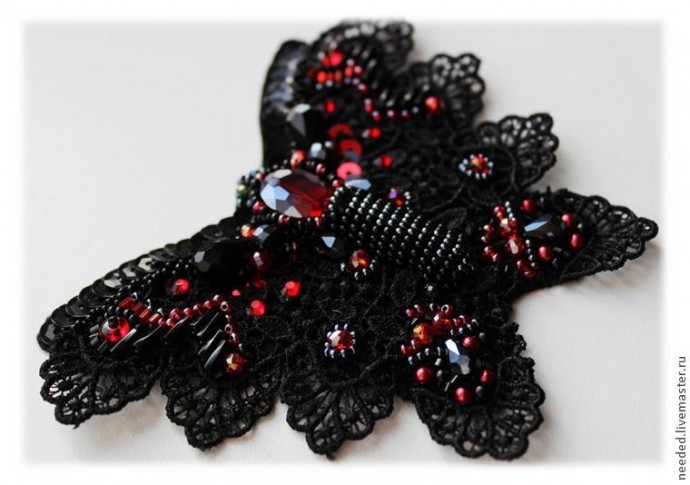 Создание трансформера: колье-брошь-заколка, часть 2