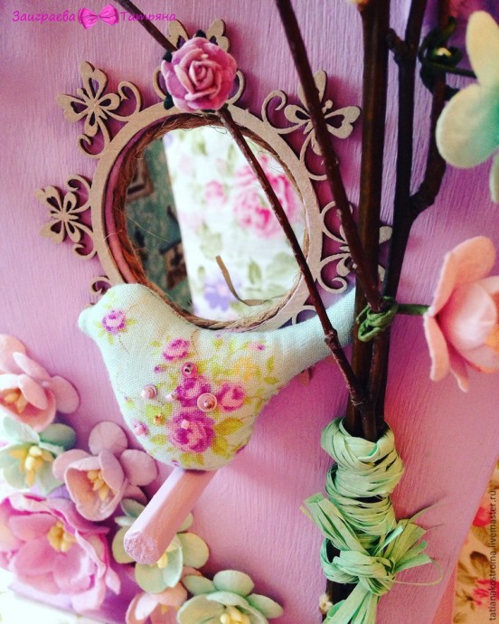 Делаем декоративный скворечник с гнездом и птичкой: часть 3 Делаем декоративный скворечник с гнездом и птичкой: часть 3