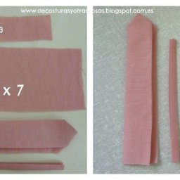 Обработка разреза на рукаве планкой