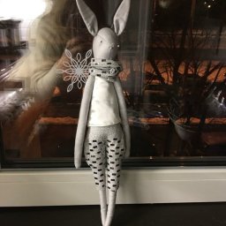 Новогодний кролик своими руками