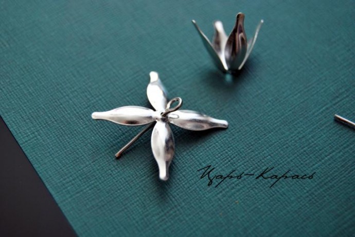 ​Павло-посадская переделка: стильные бусы из платка, часть 2