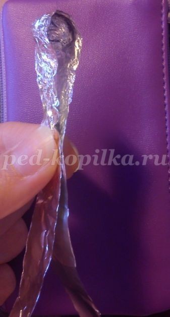 ​Праздничный подсвечник из фольги: часть 1