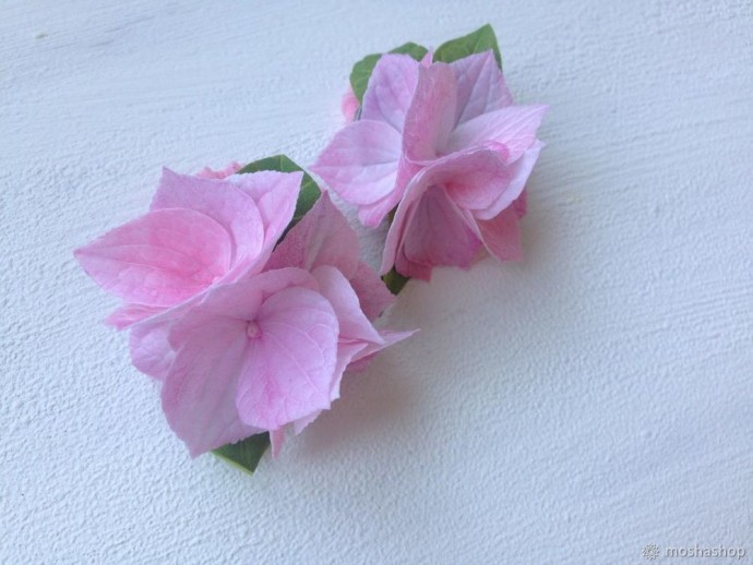 Создаем нежную гортензию из фоамирана: часть 3