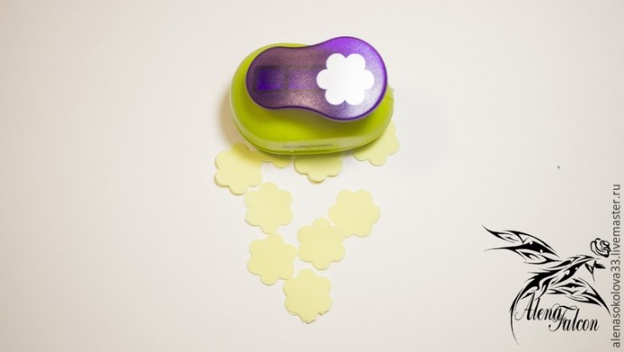 Делаем колосок из фоамирана: часть 1