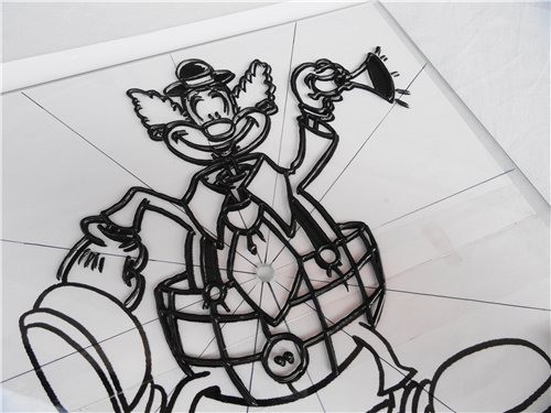 ​Создаем часы "Веселый клоун": часть 2