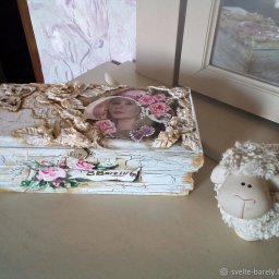 Создаем шкатулку "Для себя любимой": часть 1