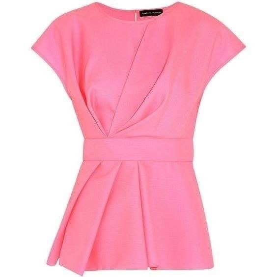 Топы с баской