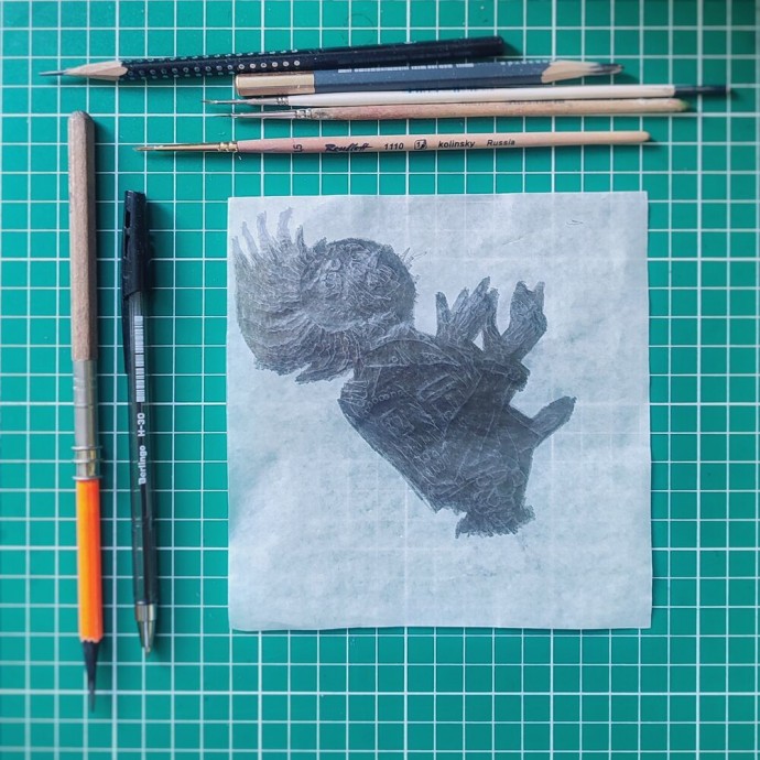 ​Как сделать многоуровневую ключницу с поталью и росписью: часть 2