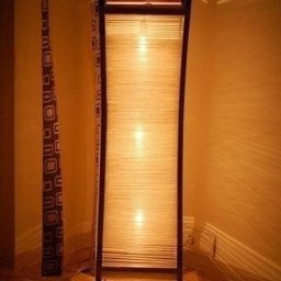 Напольный светильник своими руками