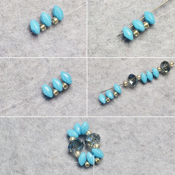 ​Оригинальный браслет из бисера