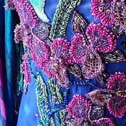 ​Вышивка платья бисером: мастер-класс, часть 11