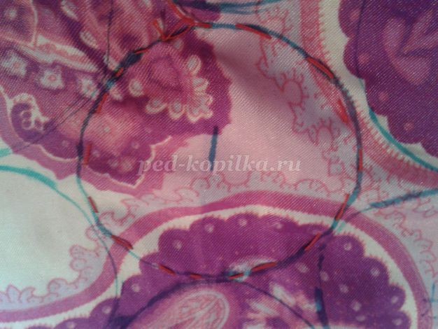 Брошь в технике "Комоно": часть 1