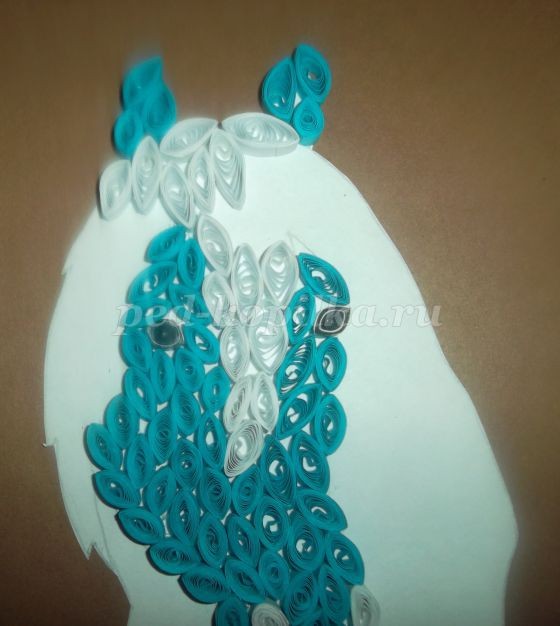 ​Делаем лошадку в технике квиллинга: мастер-класс, часть 2