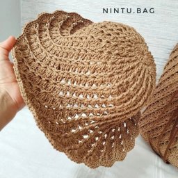 ​Шляпа со спиральным узором