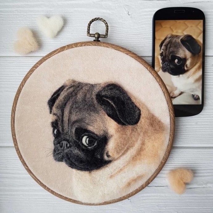 ​Валяем из шерсти кошек и собак