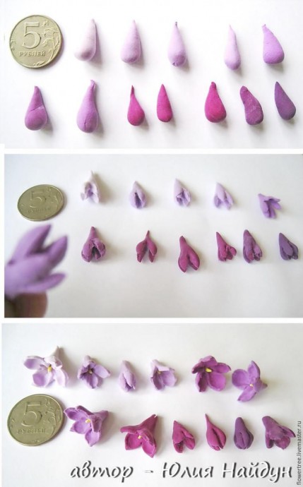 Делаем панно "Сирень" из полимерной глины Делаем панно "Сирень" из полимерной глины